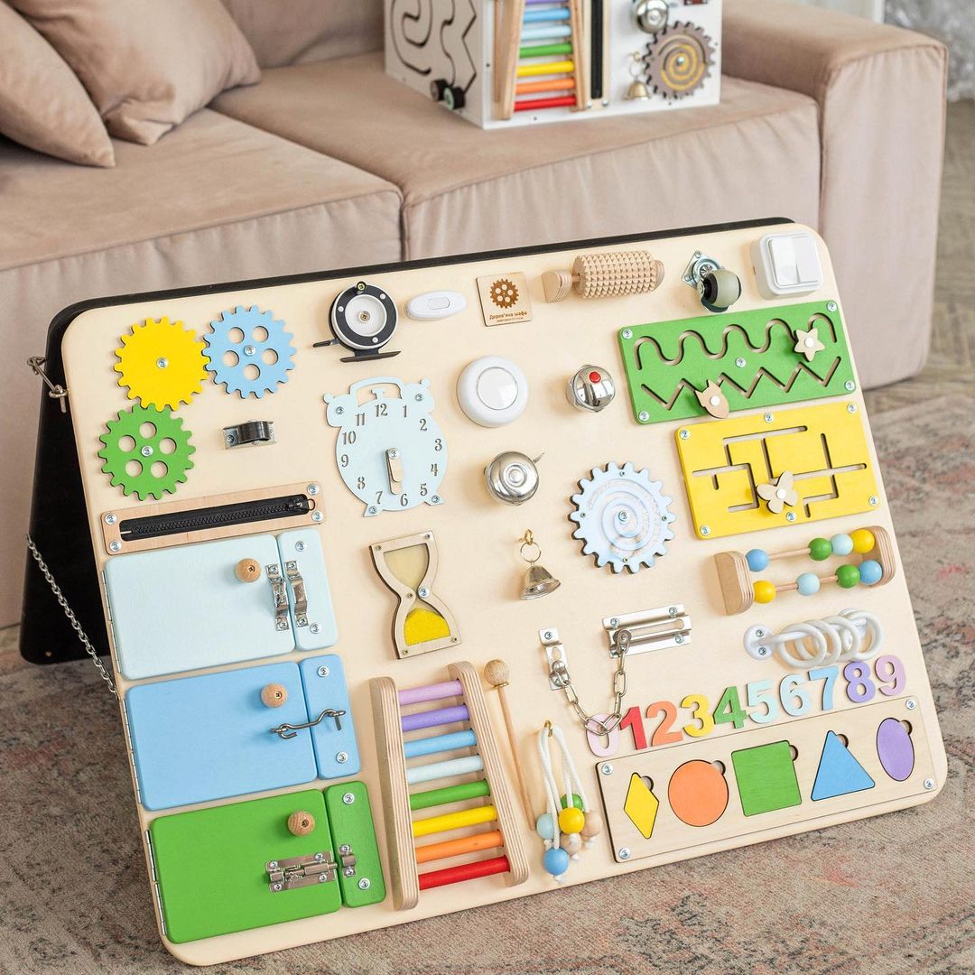 MNTSR™ Children Educational Busy Boards